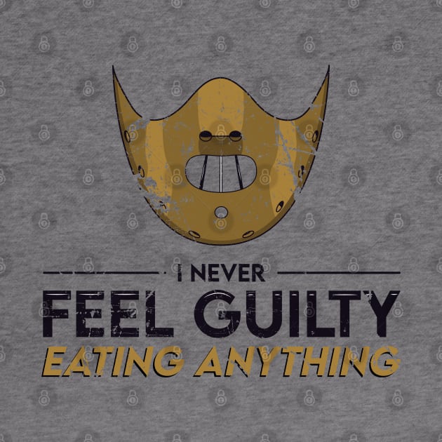 Hannibal Mask "I Never Feel Guilty Eating Anything" by necronder